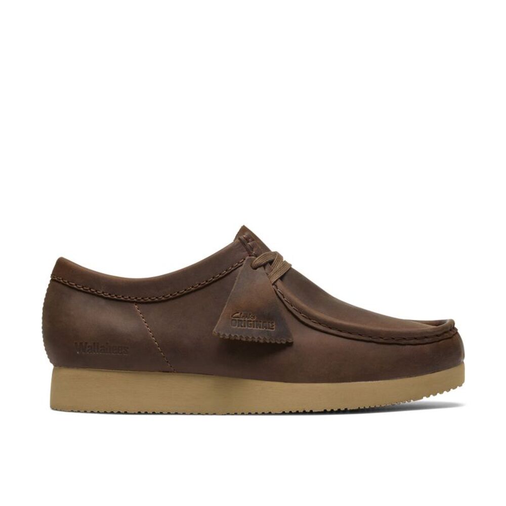 Clarks Mens Wallabee Lite Brown Shoes (NWT)